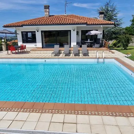 El Pastizal De Gijon Con Finca, Bbq, Fkk Y Piscina Privada - Vv-2608-as Villa *