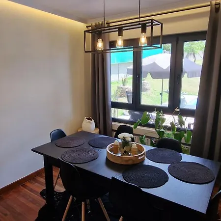 Villa El Pastizal De Gijon Con Finca, Bbq, Fkk Y Piscina Privada - Vv-2608-as *